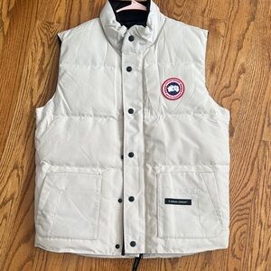 Canada Goose Men's Light Gray Puffer Vest